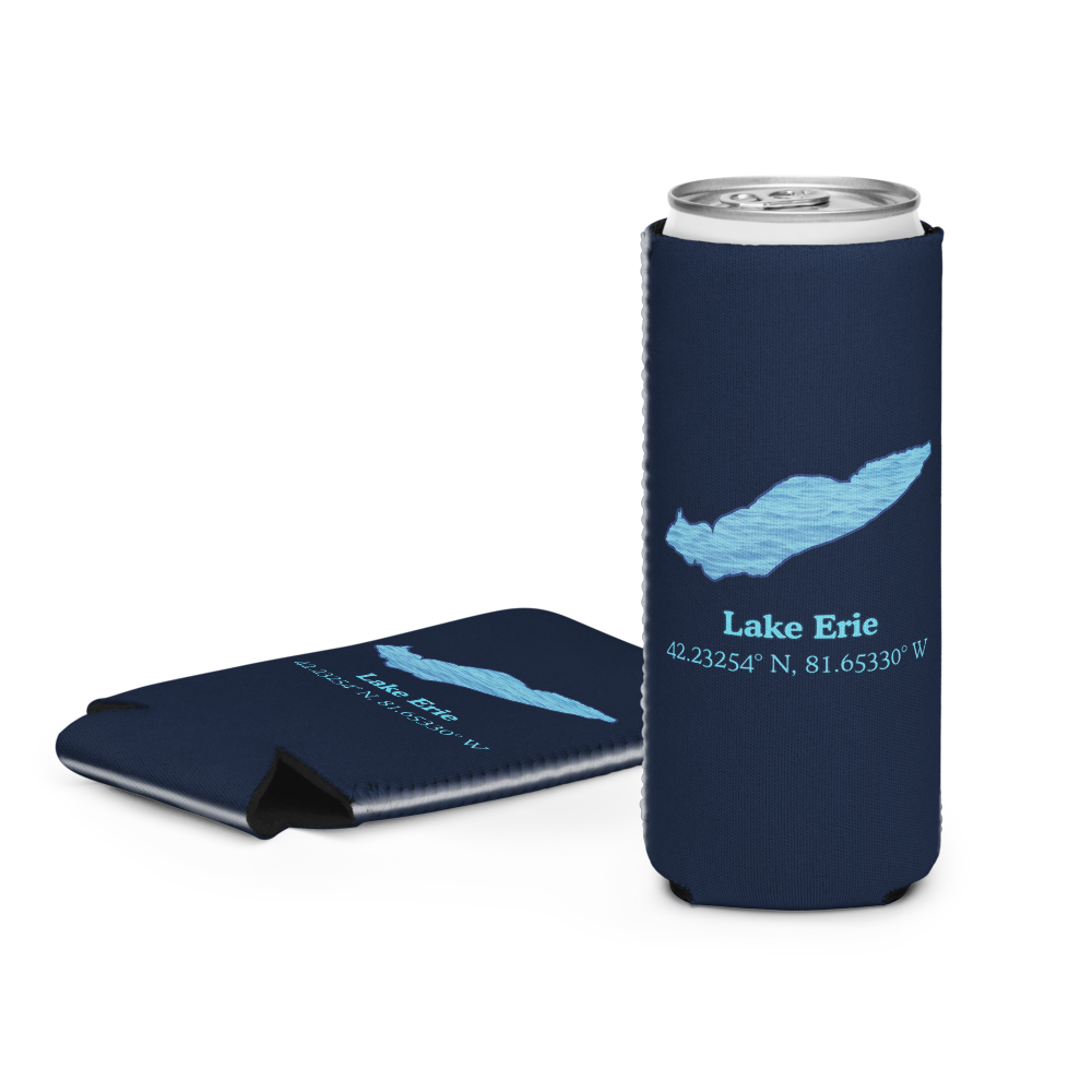 Lake Erie Can Cooler (Regular & Slim Sizes)