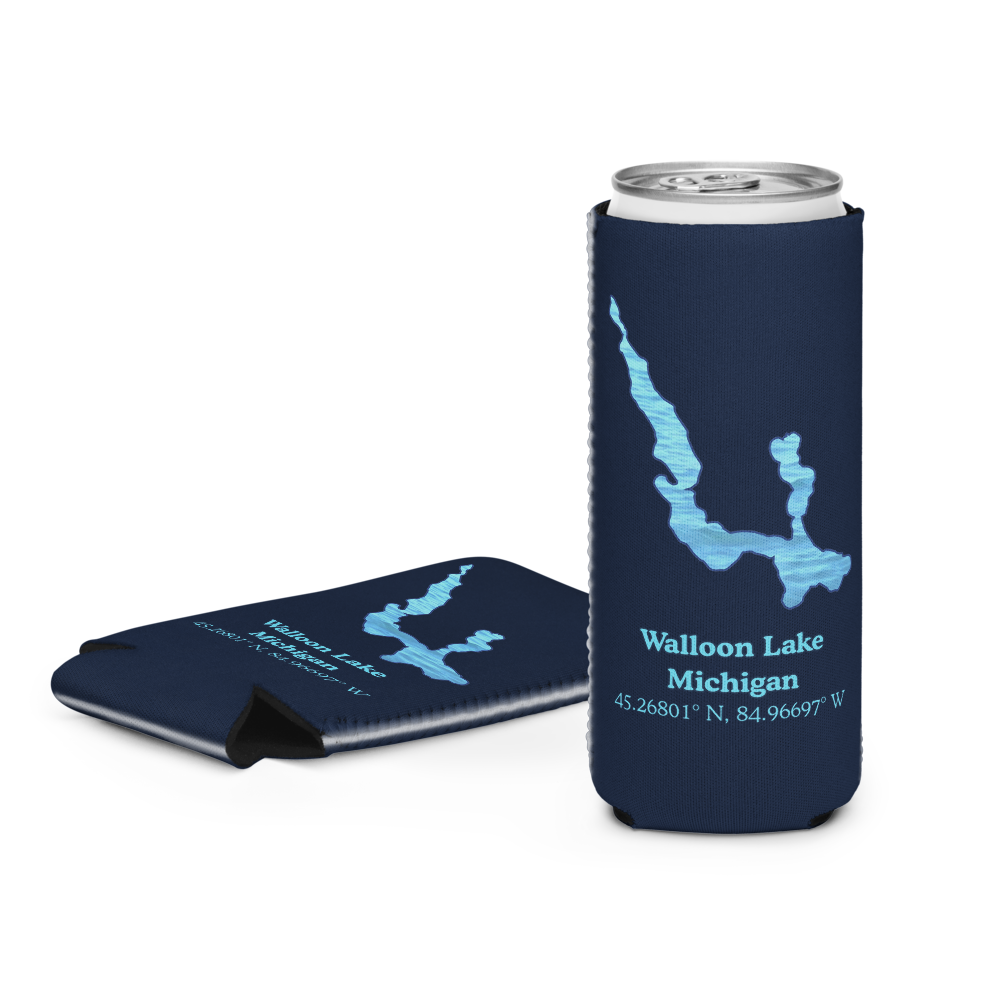 Walloon Lake Can Cooler (Regular & Slim Sizes)
