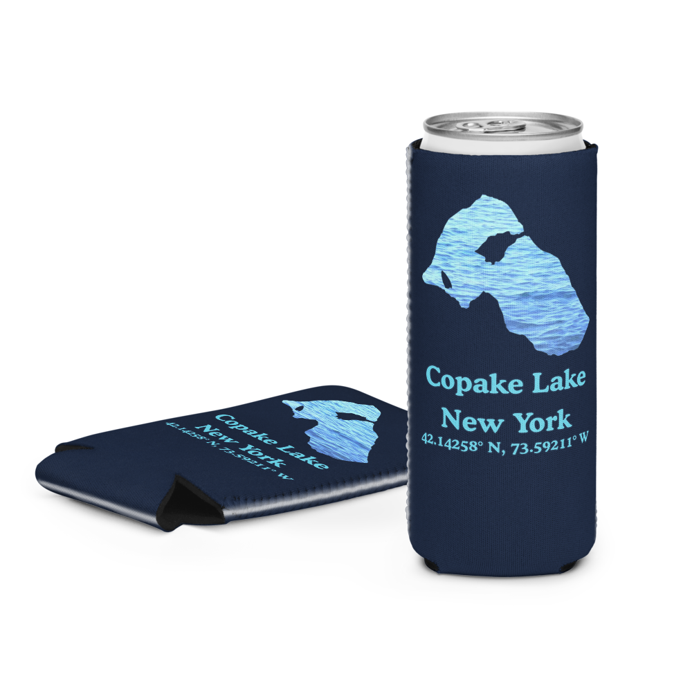 Copake Lake Can Cooler (Regular & Slim Sizes)