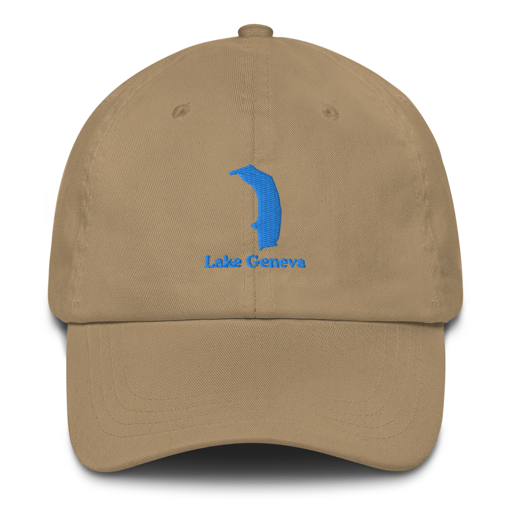 Lake Geneva Embroidered Hat