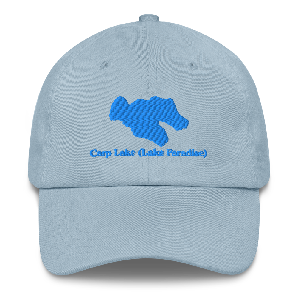 Carp Lake (Lake Paradise) Embroidered Hat