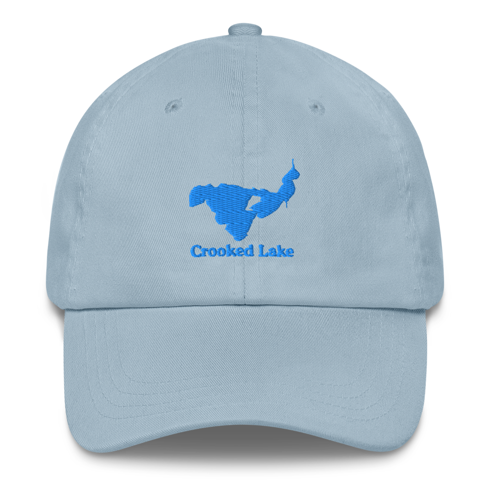Crooked Lake  Embroidered Hat