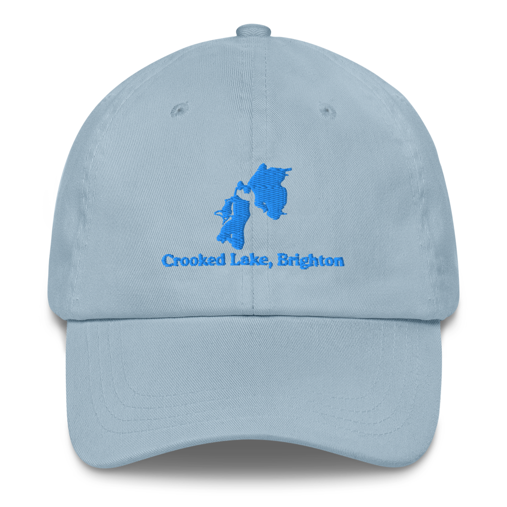Crooked Lake, Brighton Embroidered Hat