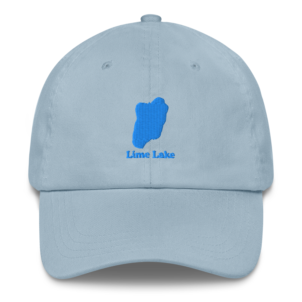 Lime Lake Embroidered Hat