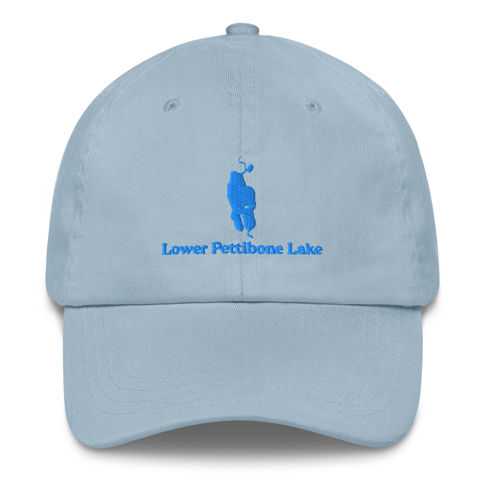 Lower Pettibone Lake Embroidered Hat