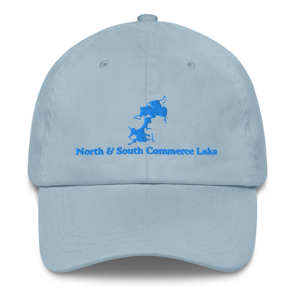 North & South Commerce Lake Embroidered Hat