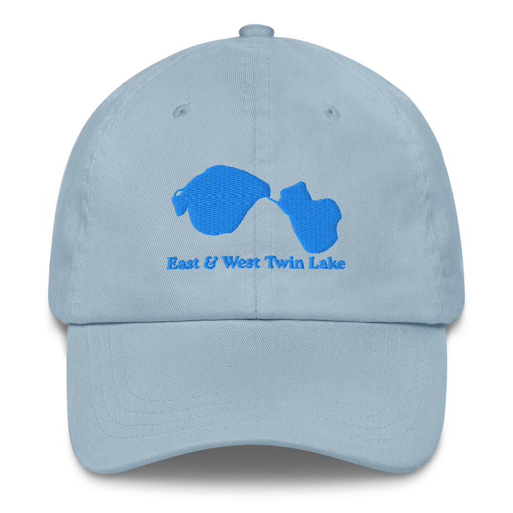 East & West Twin Lake Embroidered Hat
