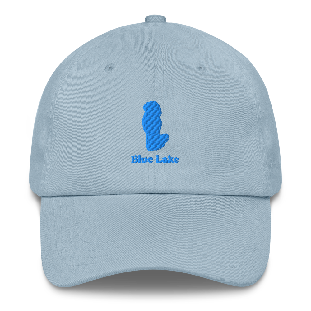 Blue Lake Embroidered Hat