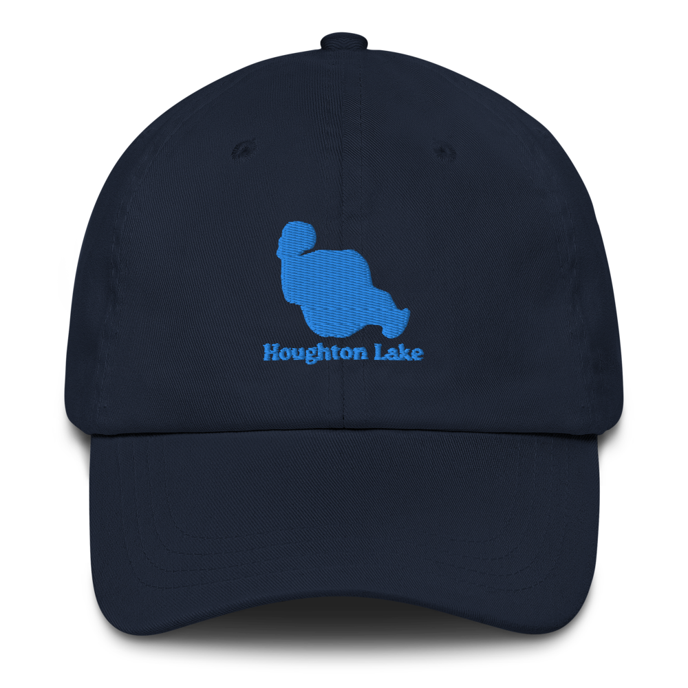 Houghton Lake Embroidered Hat