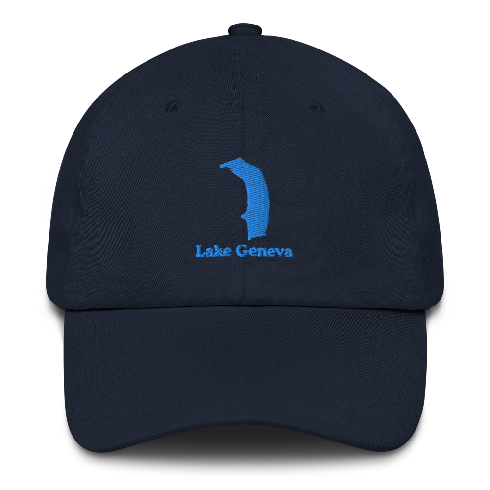 Lake Geneva Embroidered Hat