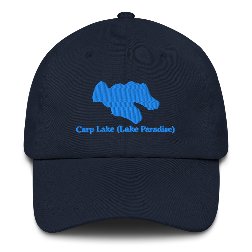 Carp Lake (Lake Paradise) Embroidered Hat