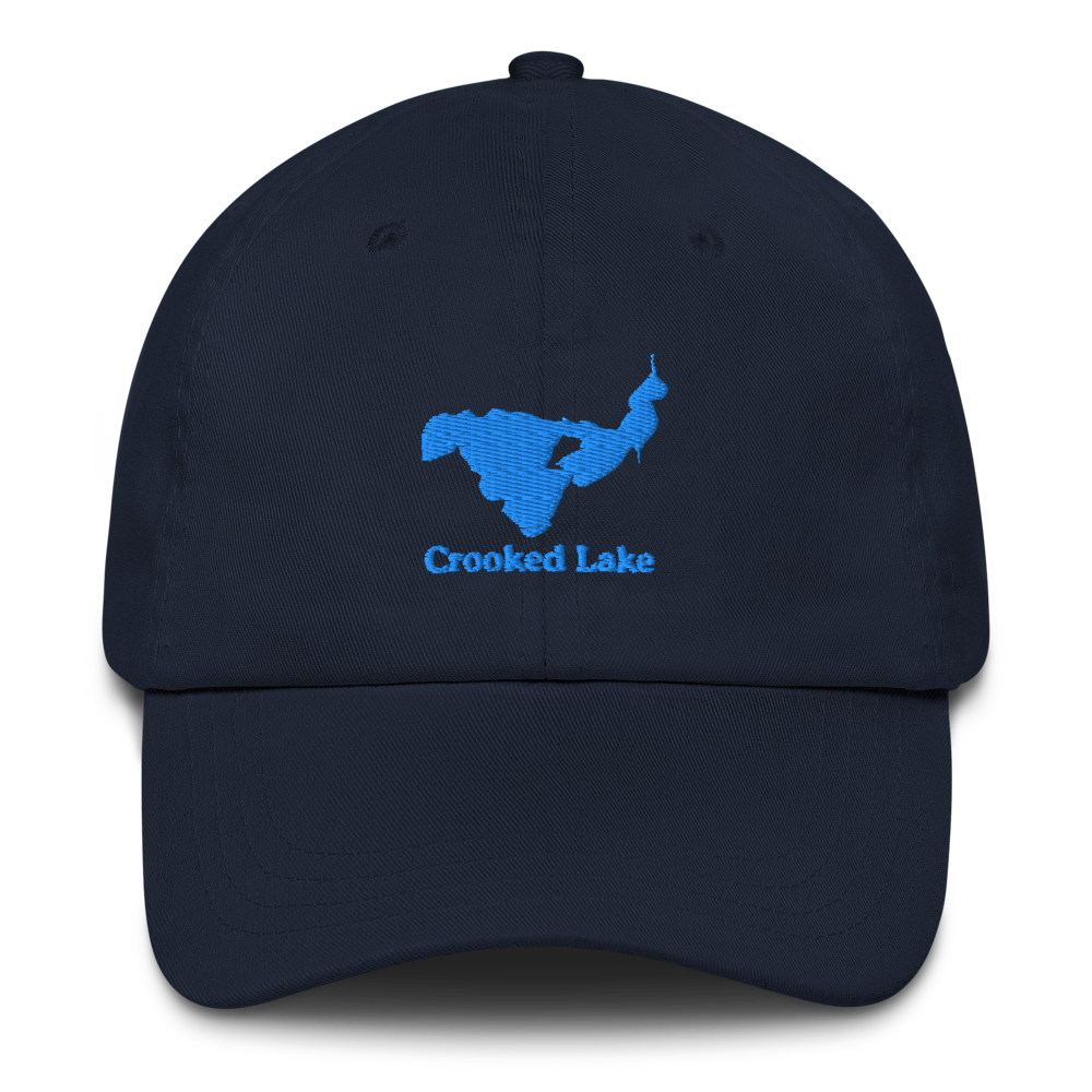 Crooked Lake  Embroidered Hat