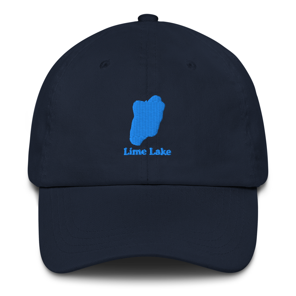 Lime Lake Embroidered Hat