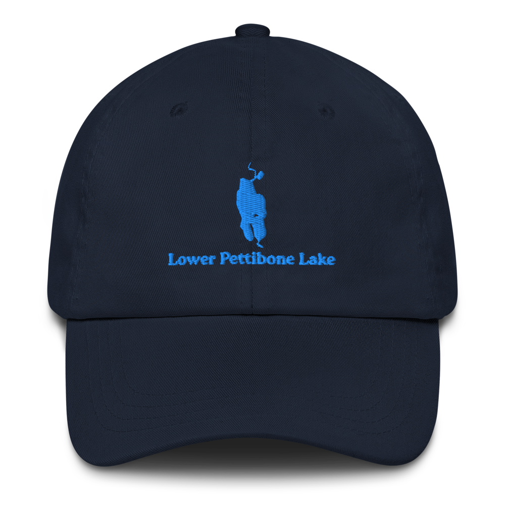 Lower Pettibone Lake Embroidered Hat