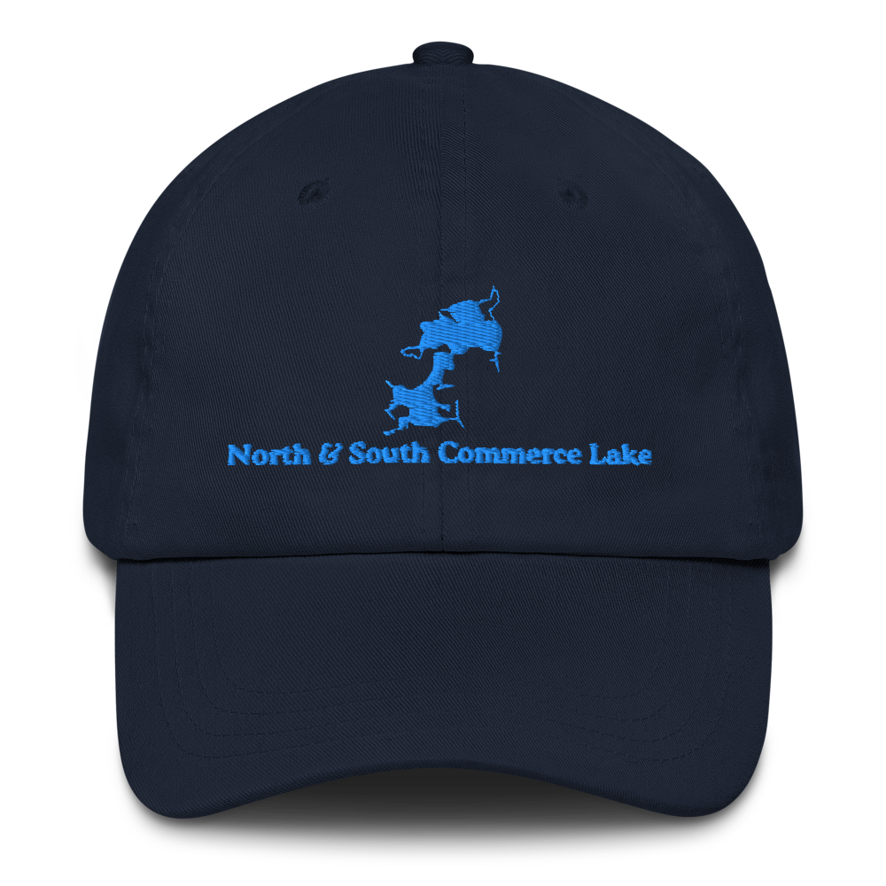 North & South Commerce Lake Embroidered Hat