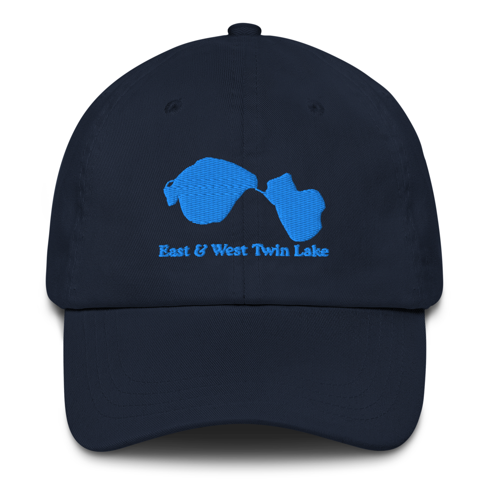 East & West Twin Lake Embroidered Hat