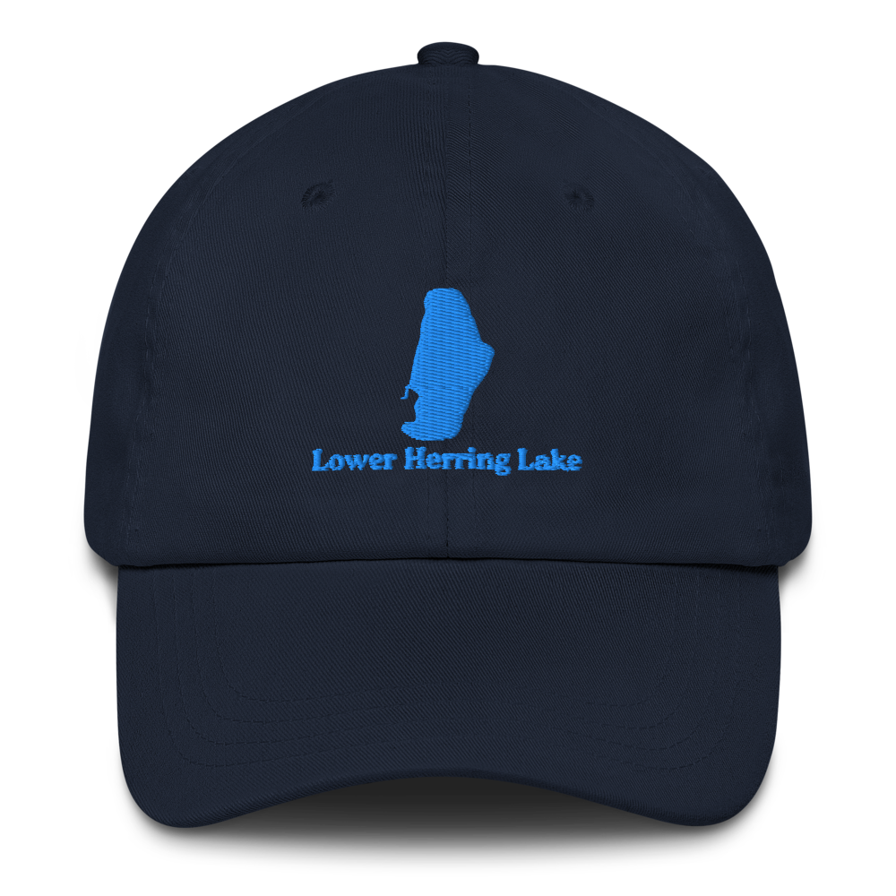 Lower Herring Lake Embroidered Hat