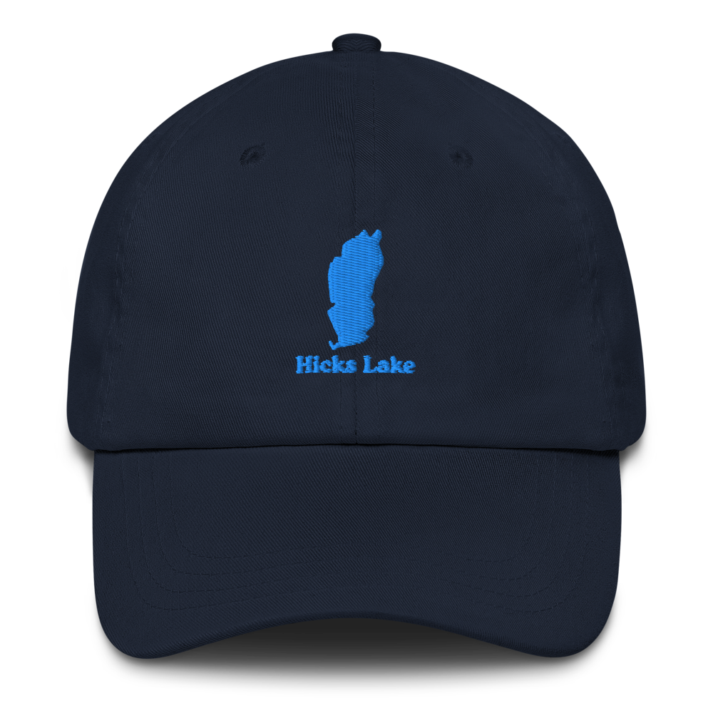 Hicks Lake Embroidered Hat