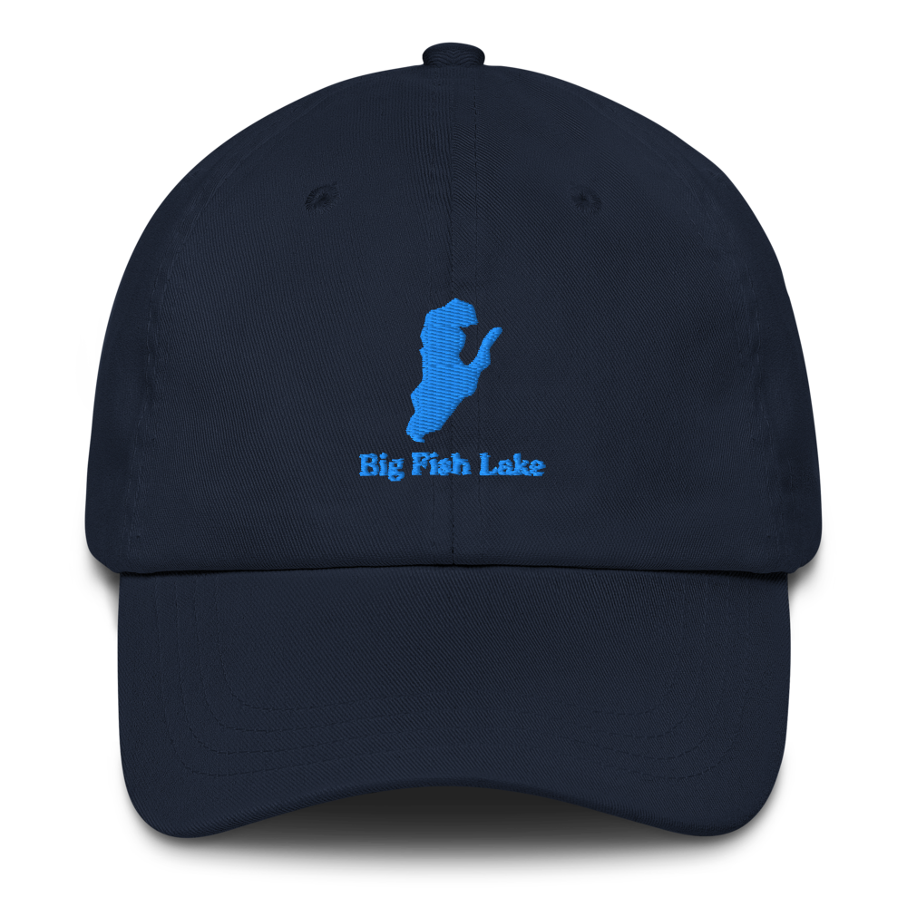 Big Fish Lake Embroidered Hat