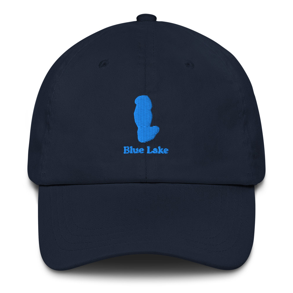 Blue Lake Embroidered Hat