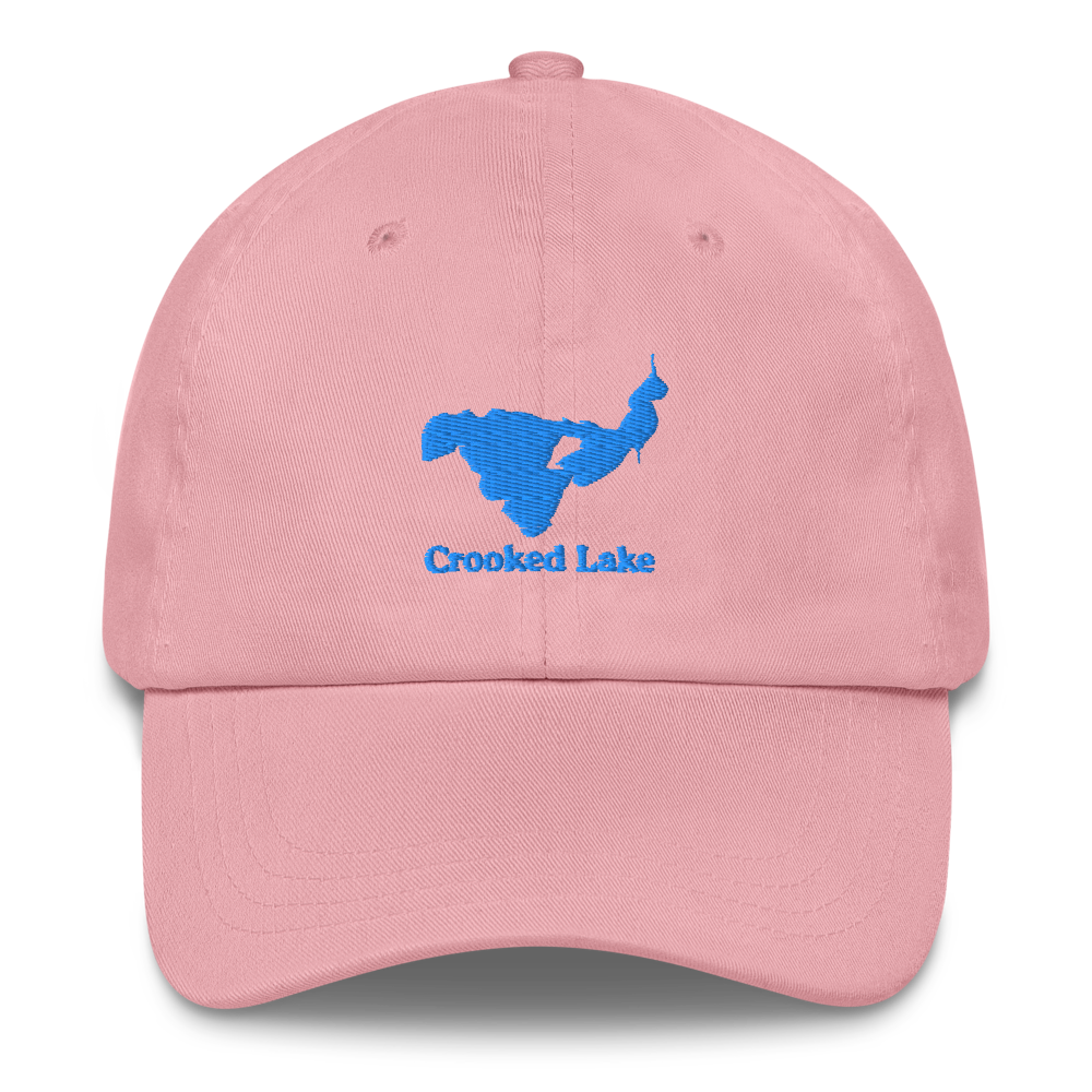 Crooked Lake  Embroidered Hat