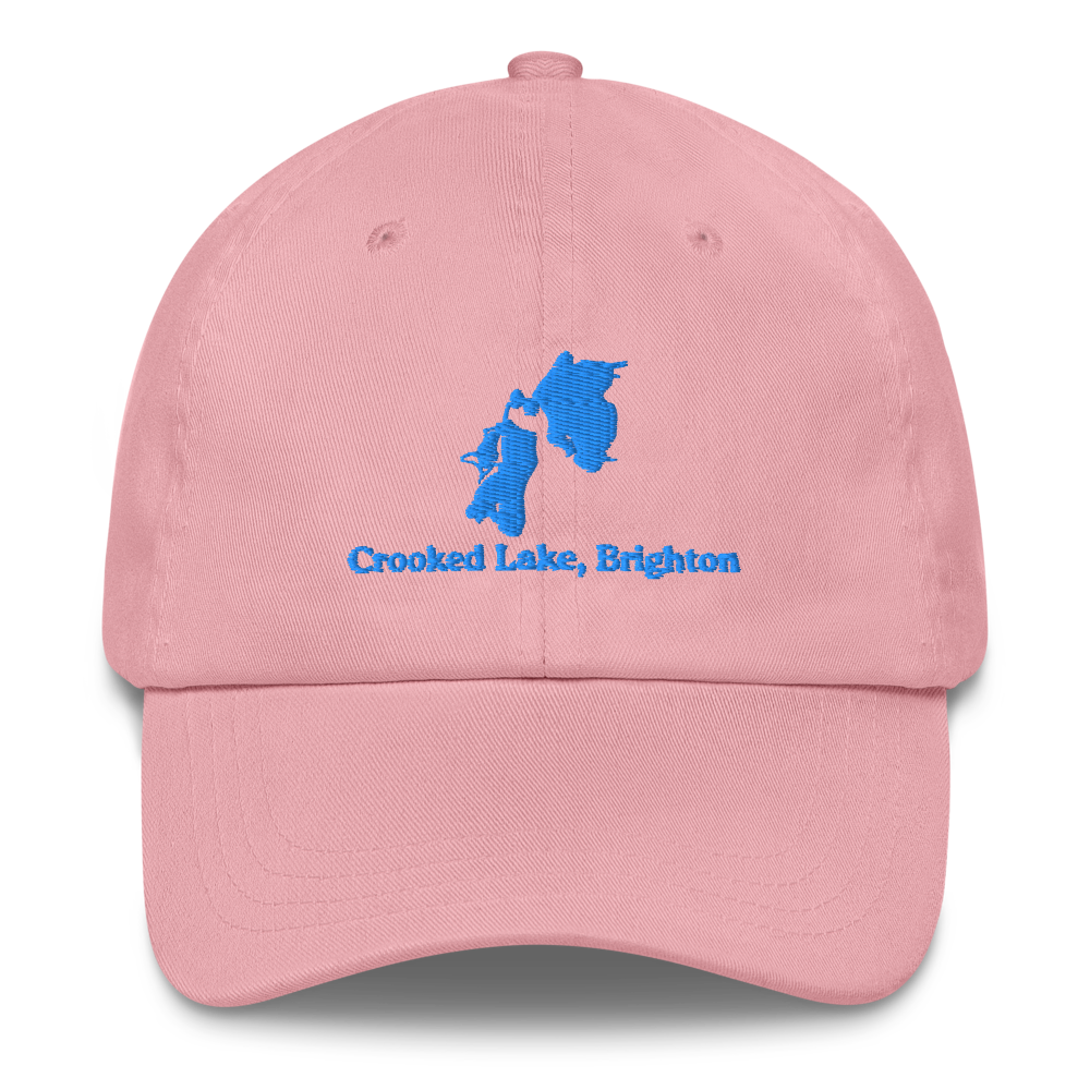 Crooked Lake, Brighton Embroidered Hat