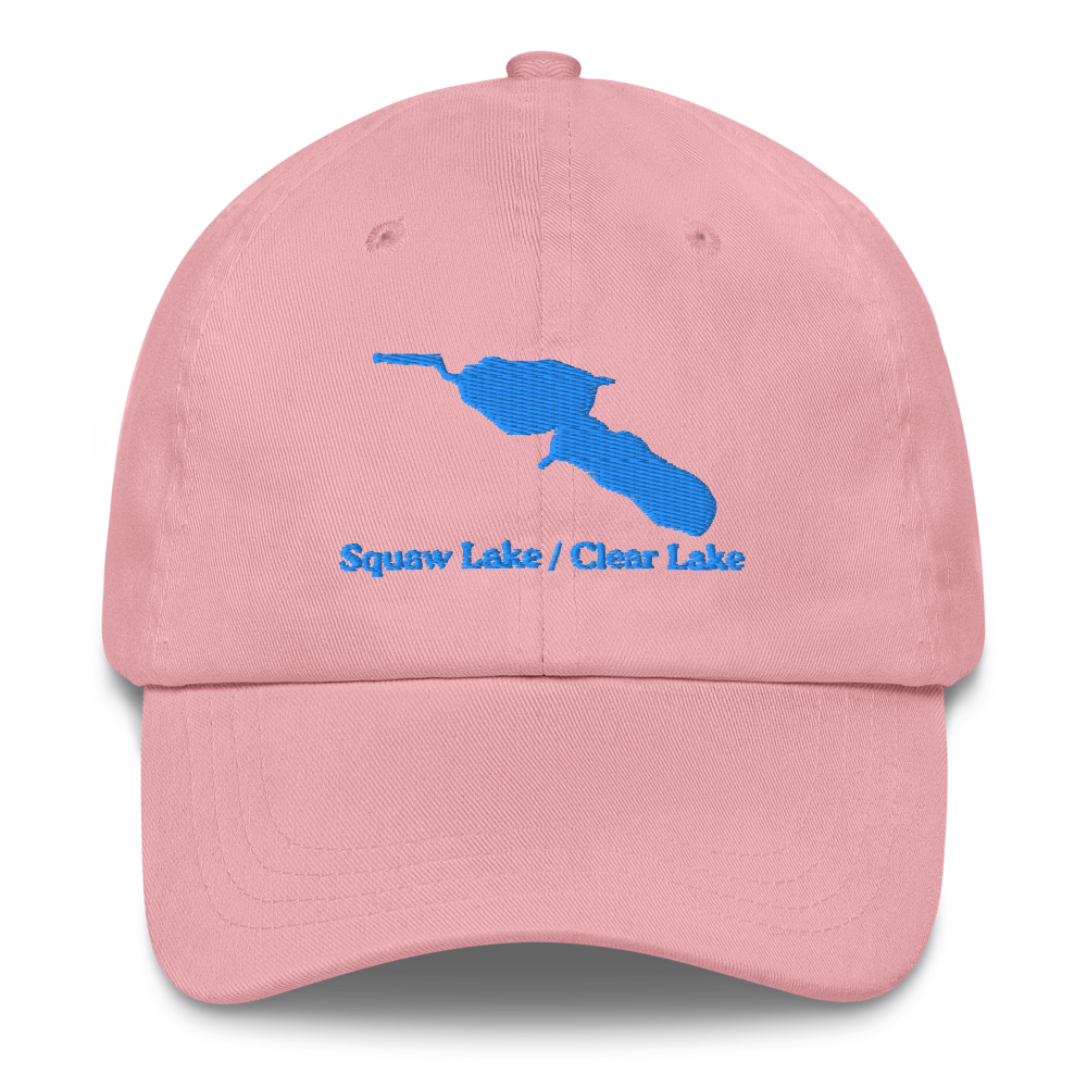 Squaw Lake / Clear Lake Embroidered Hat