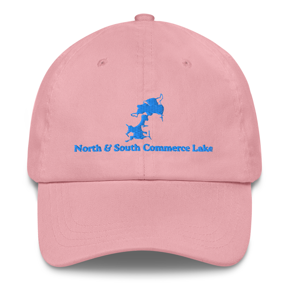 North & South Commerce Lake Embroidered Hat