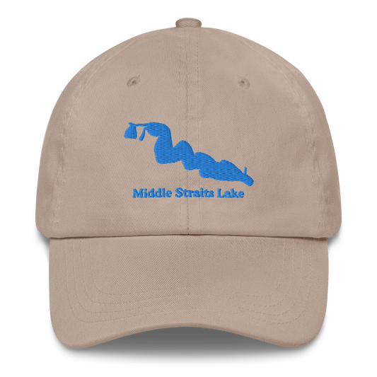 Middle Straits Lake Embroidered Hat