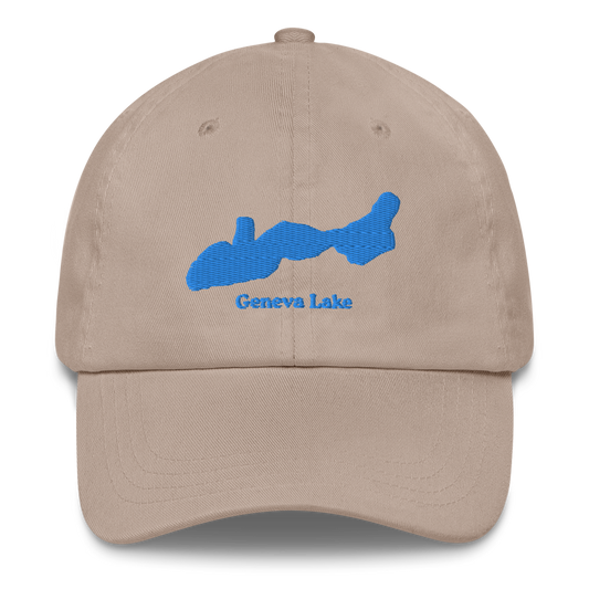 Geneva Lake Embroidered Hat