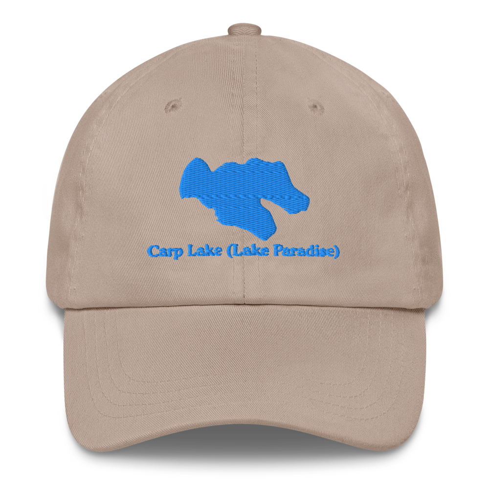 Carp Lake (Lake Paradise) Embroidered Hat