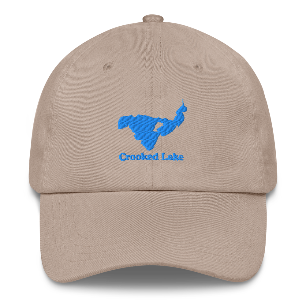 Crooked Lake  Embroidered Hat