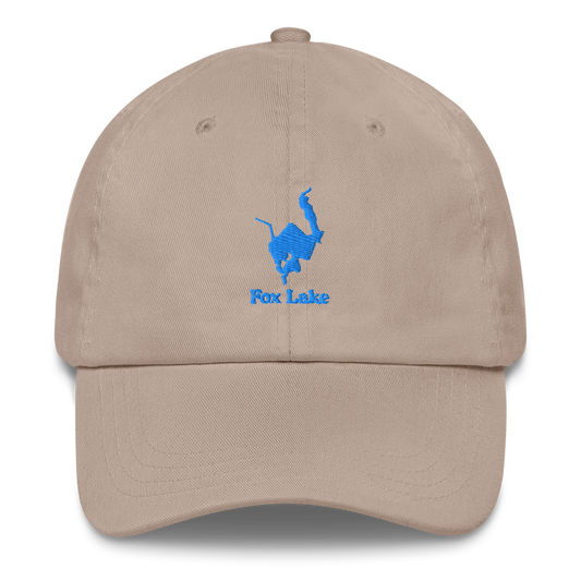 Fox Lake Embroidered Hat