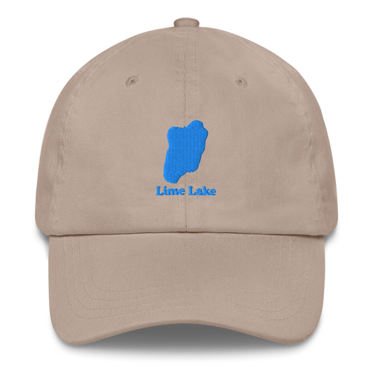 Lime Lake Embroidered Hat