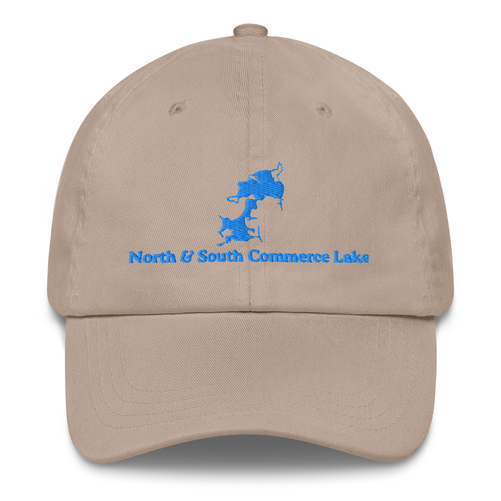 North & South Commerce Lake Embroidered Hat