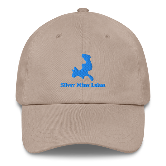 Silver Mine Lakes Embroidered Hat