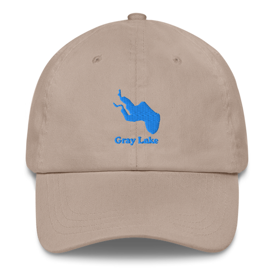 Gray Lake Embroidered Hat