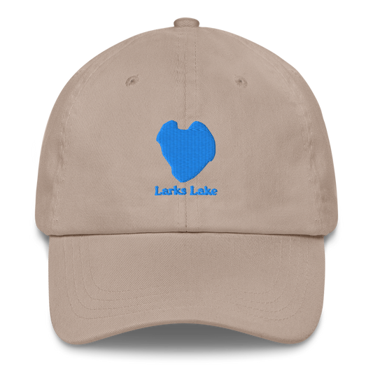 Larks Lake Embroidered Hat
