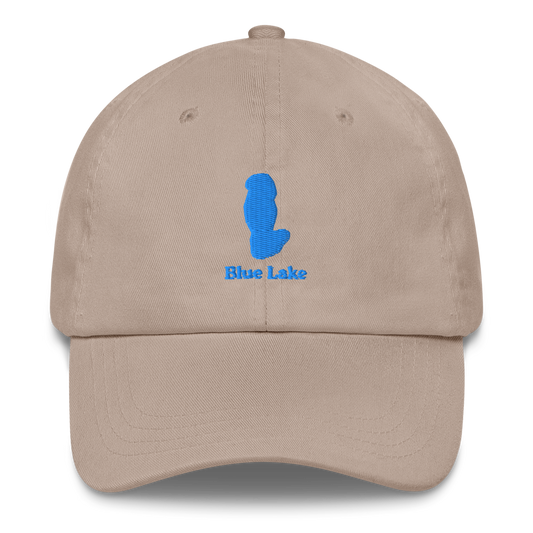 Blue Lake Embroidered Hat