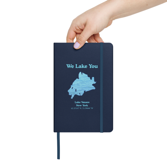Lake Vanare Guestbook - Hardcover Notebook