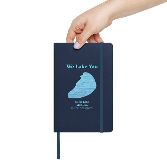 Silver Lake Guestbook - Hardcover Notebook