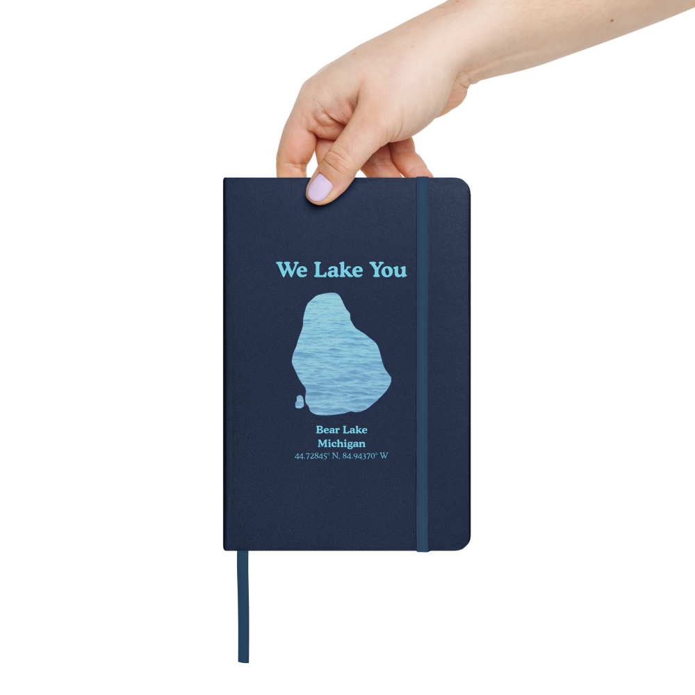 Bear Lake Guestbook - Hardcover Notebook