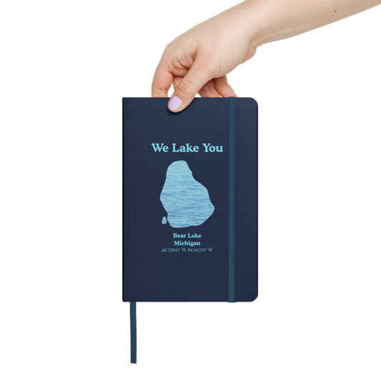 Bear Lake Guestbook - Hardcover Notebook