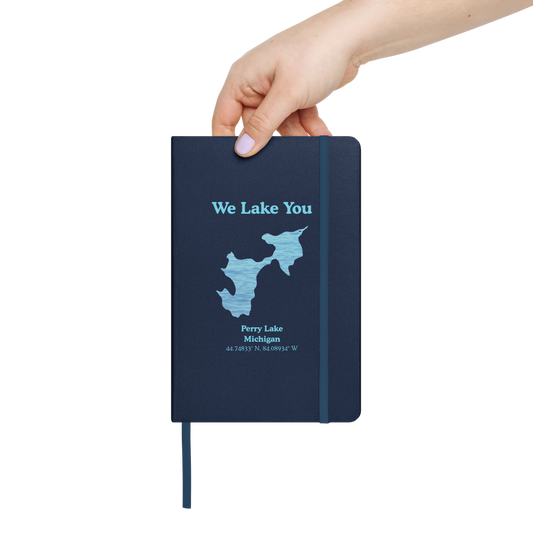 Perry Lake Guestbook - Hardcover Notebook