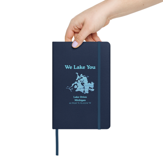 Lake Orion Guestbook - Hardcover Notebook