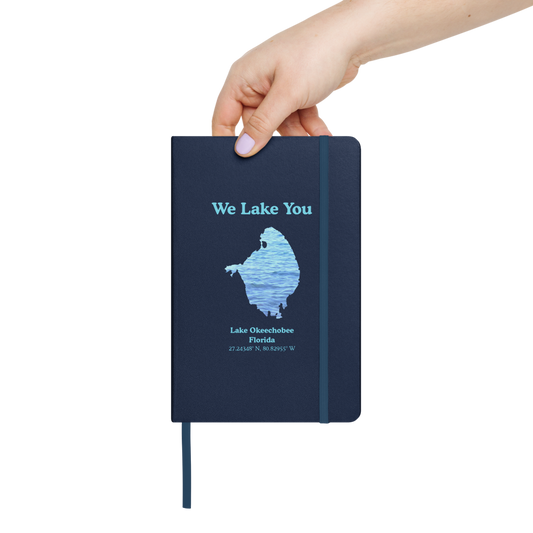 Lake Okeechobee Guestbook - Hardcover Notebook