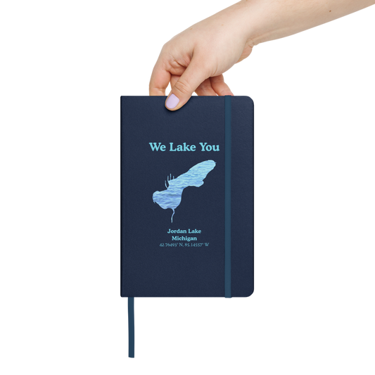 Jordan Lake Guestbook - Hardcover Notebook