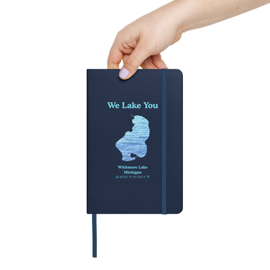 Whitmore Lake Guestbook - Hardcover Notebook