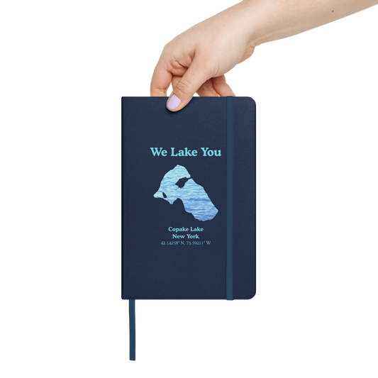 Copake Lake Guestbook - Hardcover Notebook
