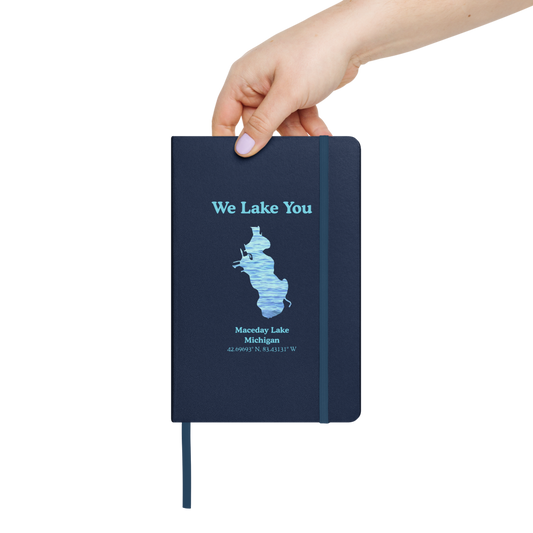 Maceday Lake Guestbook - Hardcover Notebook